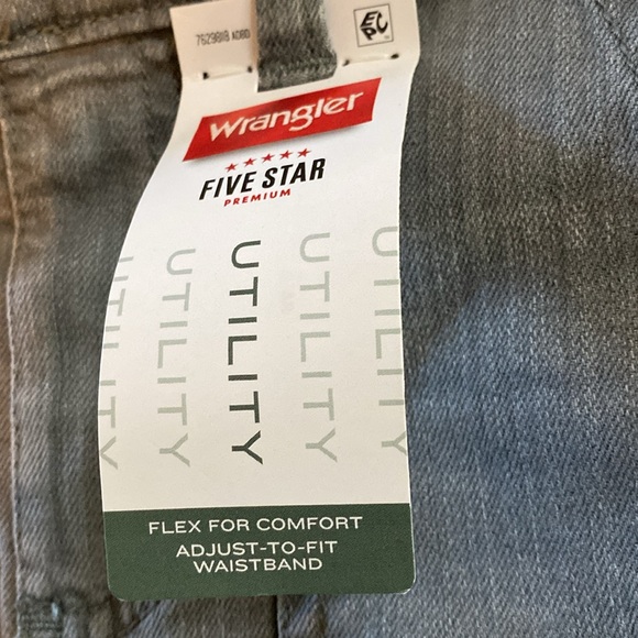 New with tags Grey kids wrangler jeans size 6reg slim fit - Picture 6 of 7